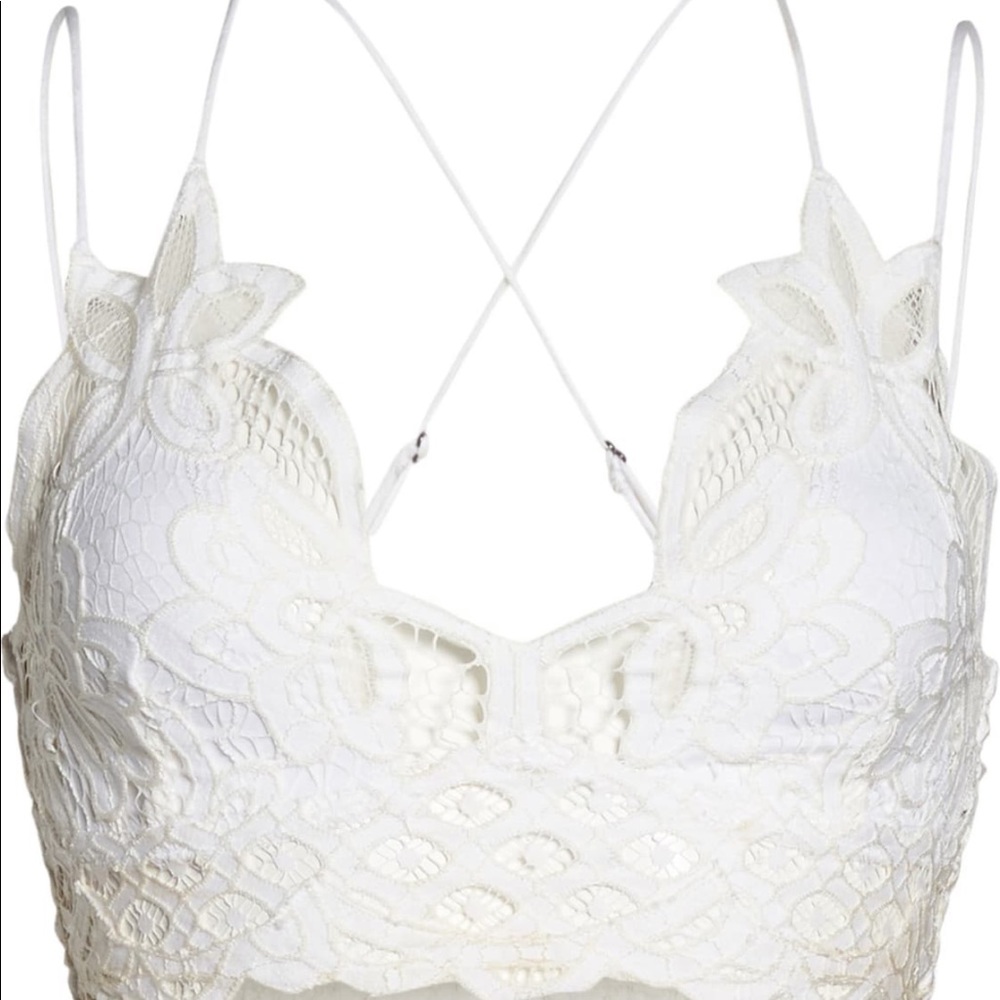 Free People Adella Longline Bralette